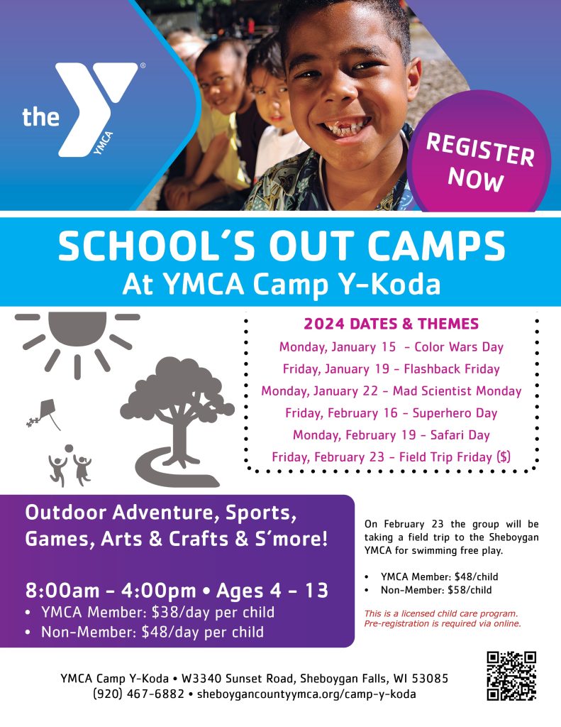 ES Weekly Announcements   2024 Schools Out Camp Poster 1 791x1024 